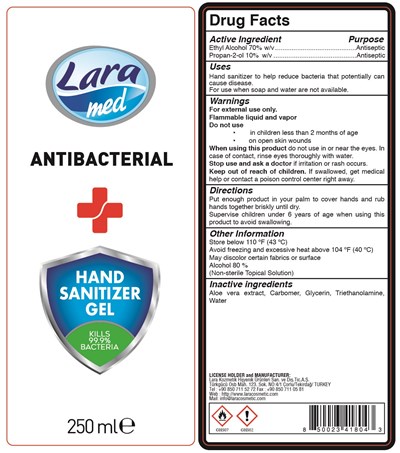 Antibacterial Hand Sanitizer Jel 250ml